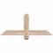 Ekena Millwork Eugene Smooth Timber Gable Bracket, Douglas Fir, 36"W x 15"H x 3 1/2"D x 3 1/2"F, 10/12 Pitch GBW036X15X0404EUG00SDF - alternate 1